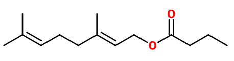 Butyrate de Géranyle (N° CAS 106-29-6)​