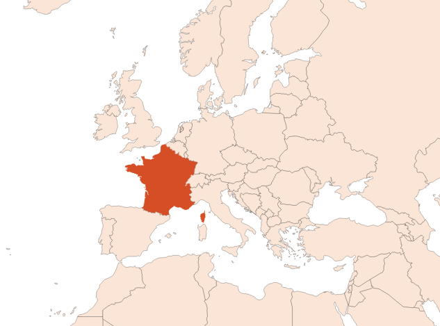 Map for Bourgeon de Cassis Absolue (N° CAS 97676-19-2)​