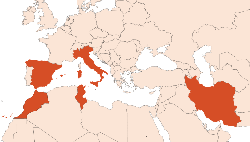 Map for Cumin EO (CAS N° 8014-13-9)​