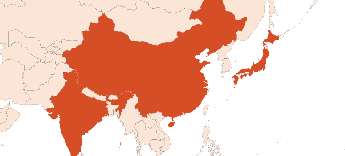 Map for Poivre du Sichuan Absolue (N° CAS 97404-53-0)​